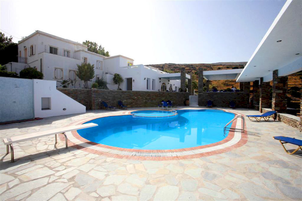 Aiolos Hotel Ménites Exterior foto